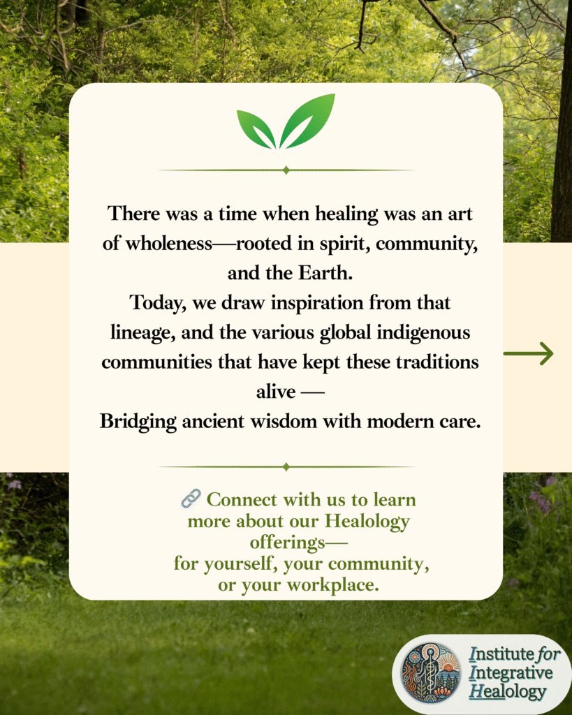 Healology and Shamanism shared values